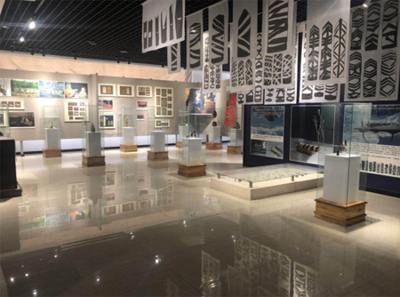 非遗馆二楼满族剪绣展厅3